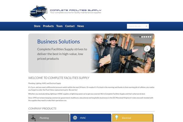 Evolution theme site design template sample