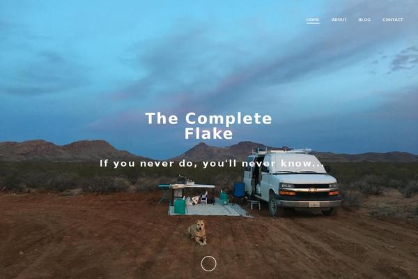 Jupiter Child theme site design template sample