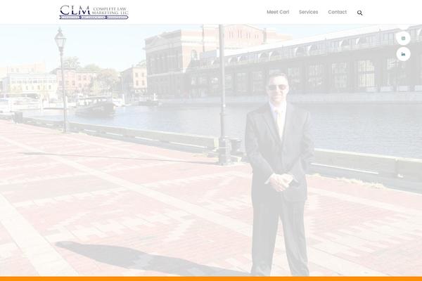 Consultor theme site design template sample