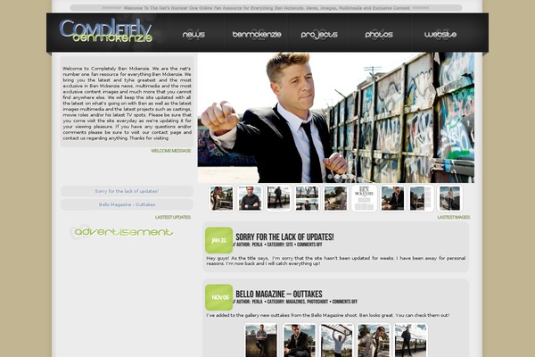 completely-ben.com site used Mckenzie
