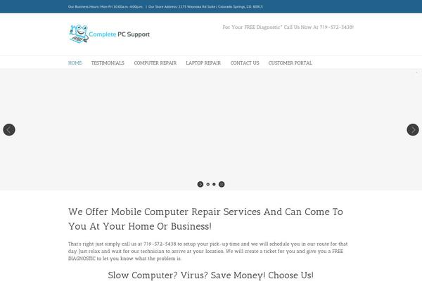 Avada theme site design template sample