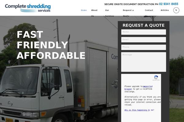 Logistic theme site design template sample