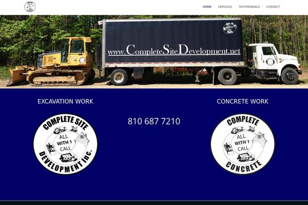 Nivo theme site design template sample