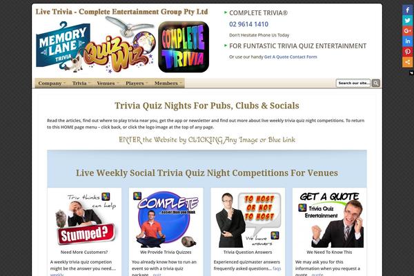 FlexSqueeze 2 theme site design template sample