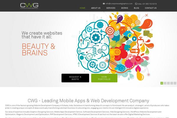 Site using WP Social Networks Widget plugin