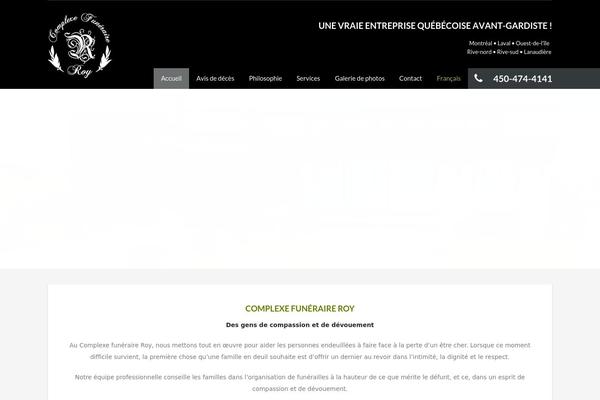 Realhomes Child theme site design template sample