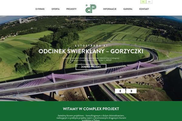 Complex theme site design template sample