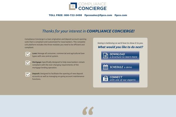 complianceconcierge.com site used Layers