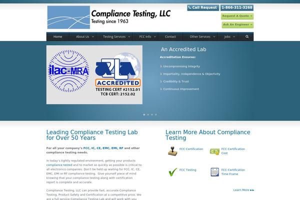 Cortex theme site design template sample