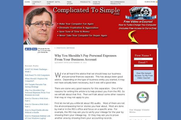 Site using OptimizeMember plugin