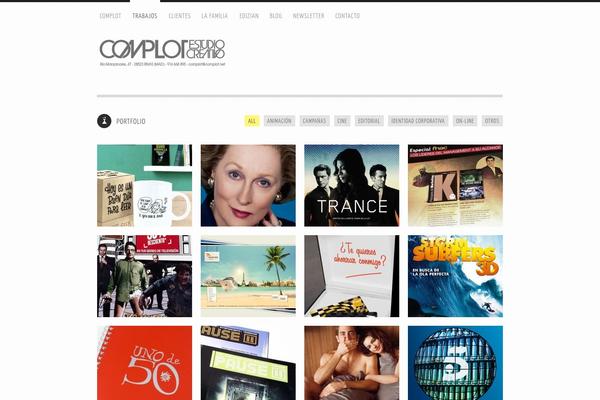 Yin & Yang theme site design template sample