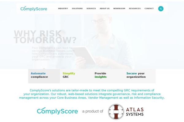 complyscore.com site used Complyscore