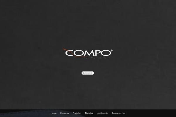 Parallax theme site design template sample