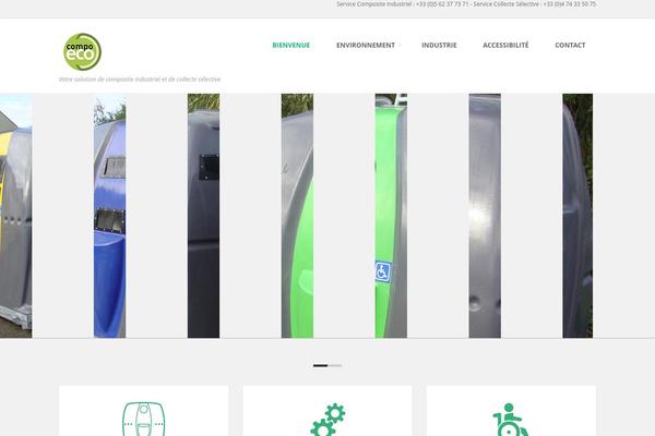 Spacious Pro theme site design template sample