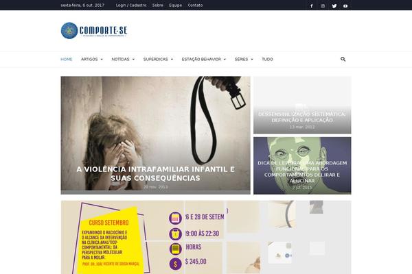 Site using G1-socials plugin