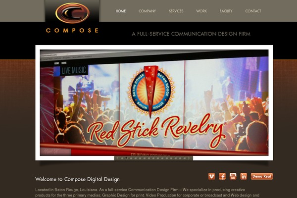 Deepfocus theme site design template sample