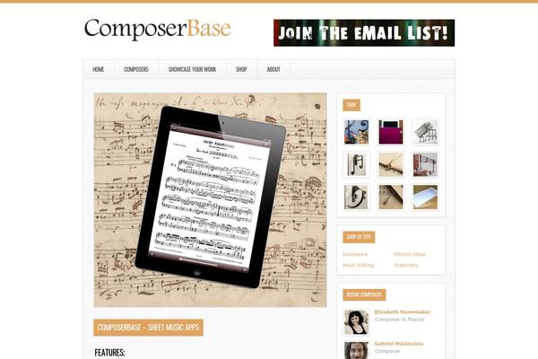 Ares theme site design template sample