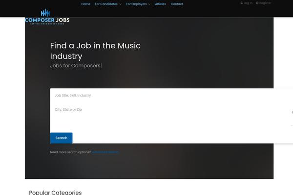 Site using Workscout-core plugin