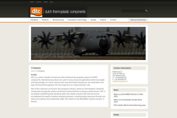 Fresh News theme site design template sample
