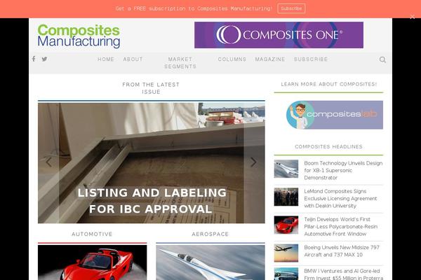 Valenti Child theme site design template sample