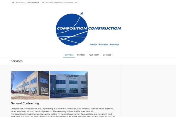 Highend theme site design template sample