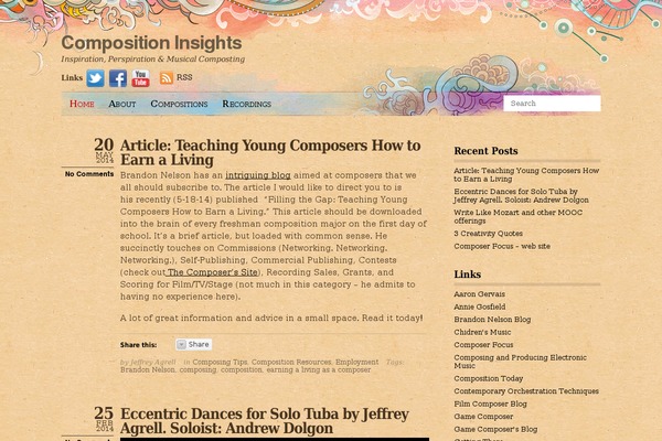 Koi theme site design template sample