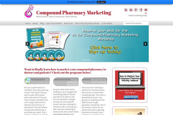 compoundpharmacymarketing.com site used Elbe Blake