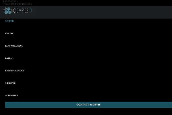 Impreza Child theme site design template sample