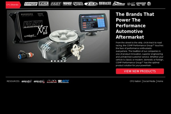 cpg theme websites examples