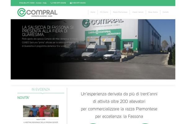 Agro-child theme site design template sample