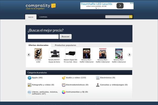 comprality.com site used Comparisonpress