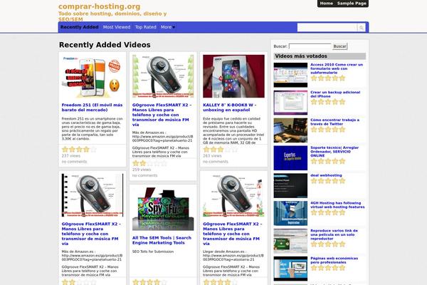 Covertvideopress theme site design template sample