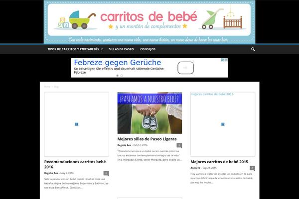 NewsMag theme site design template sample