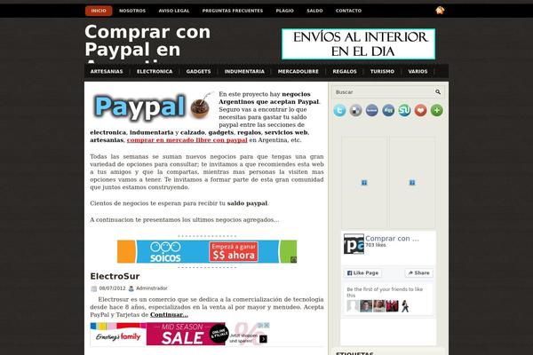 comprarconpaypal theme websites examples