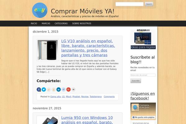 Radiate theme site design template sample