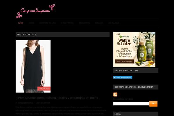 Magazine Pro theme site design template sample