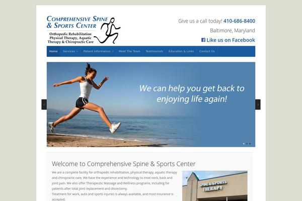 Seed theme site design template sample