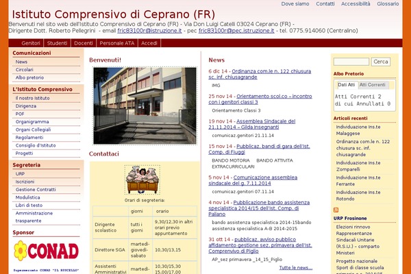 Site using Albo Pretorio On line plugin