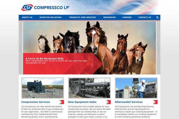 Csi theme site design template sample