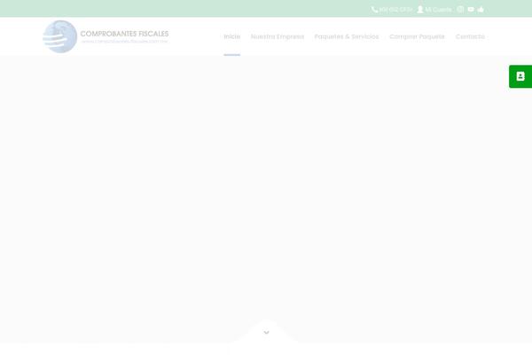 Site using Sticky-social-icons plugin