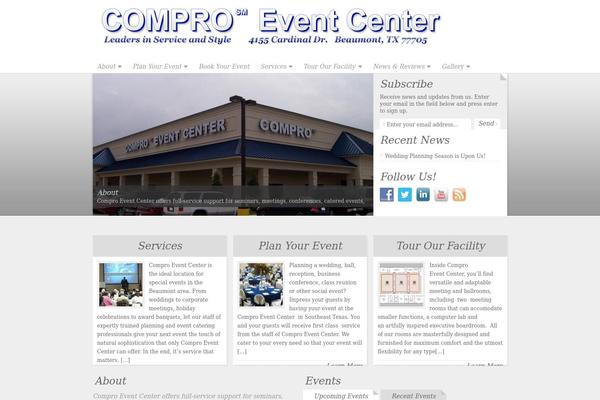NonProfit theme site design template sample