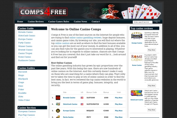 comps4free.com site used Dealer