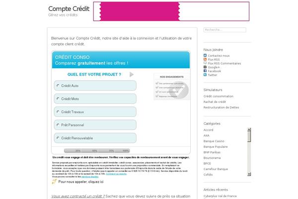 SemPress theme site design template sample