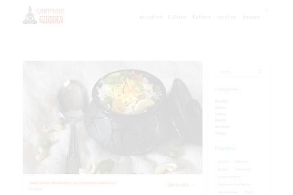 Vincent theme site design template sample