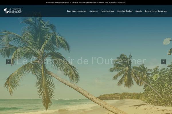 comptoiroutremer.org site used Goodwish
