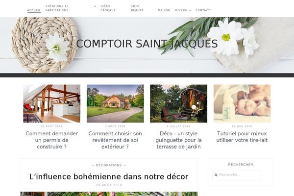 Anissa theme site design template sample