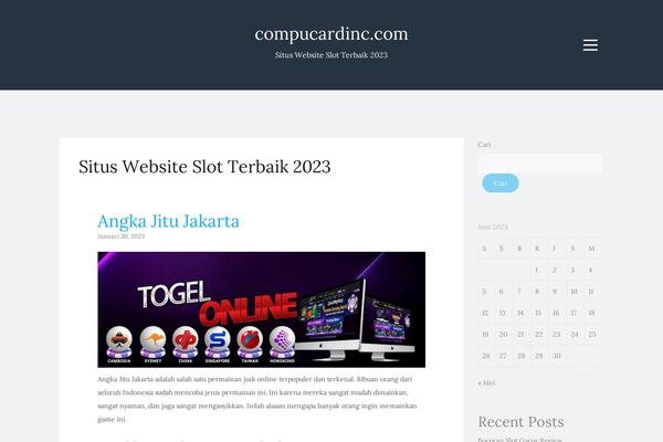 compucardinc.com site used Blogi