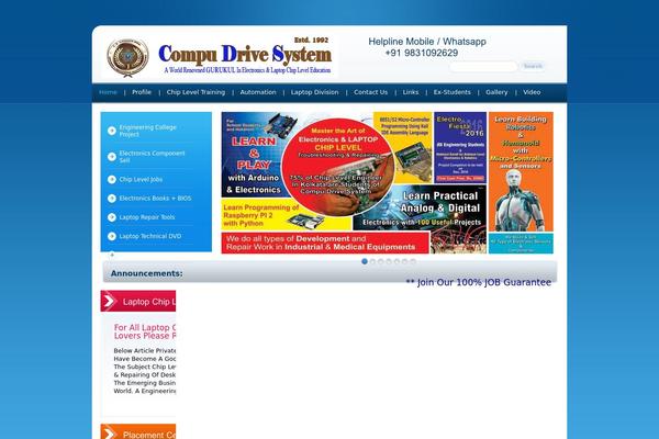 compudrivesystem.com site used Theme1035
