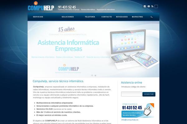 Awake theme site design template sample