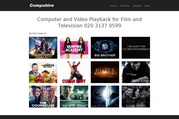 Mindful theme site design template sample